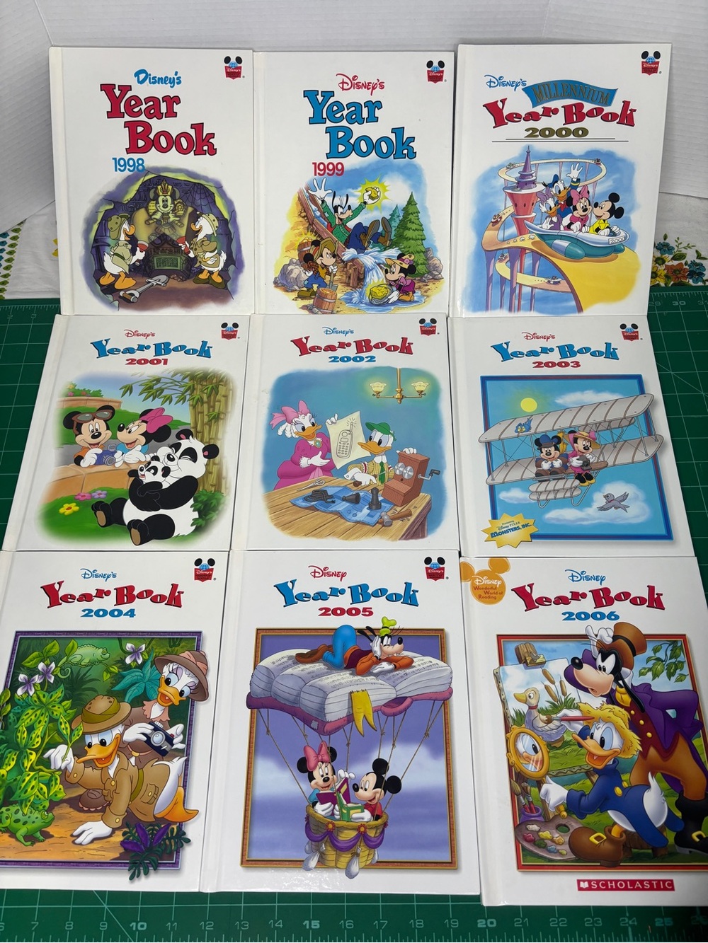 Disney Year Book Hardcover Collection 1998-2006 Story & Picture Collection